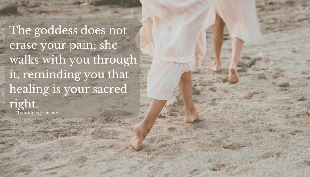 Goddess healing journey 